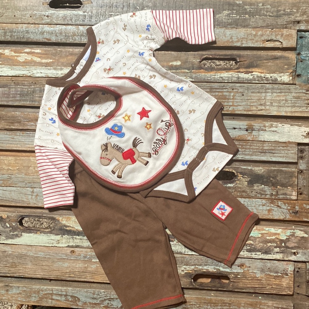 NWOT Giddy Up Cowboy Outfit
